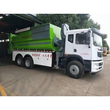 Dongfeng 6x4 Lift type compressed garbage truck