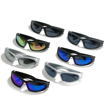 Steampunk Mirror Sports Y2k UV400 Shades - Luxury Personalized Sunglasses for Men and Women