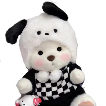 Disfraz de perro hapa y animal de peluche de Lena Bear