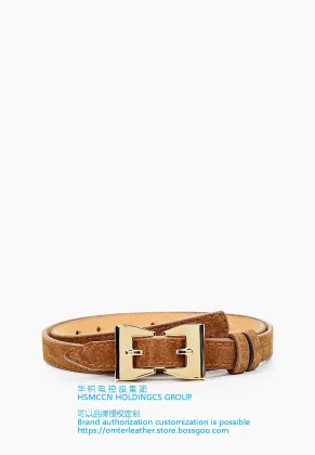 Double butterfly buckle shadow brand OEM embroidery romantic dream brocade on the waist