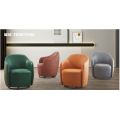 European Style Armchair Fabric Hotel Sofa Chair