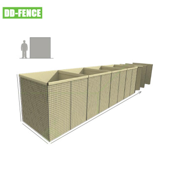 Galvanized Mesh Gabion Easy Installation