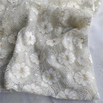 Metallic Lace Knitting Fabric