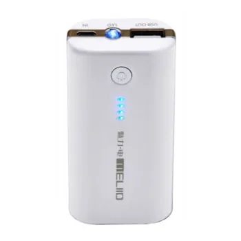 Power Bank/Portable Backup Battery with LED Torch and 5,200mAh Capacity