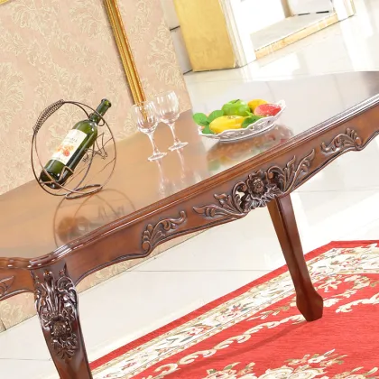 Foshan wooden kitchen furniture dining table set dining tables and chairs