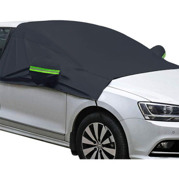  MESOROCK Oxford Truck Windshield Cover with Reflected Mirror Protector - Waterproof for Sun, Ice, and Snow