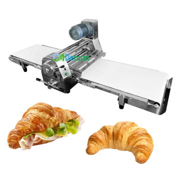 Table Top Reversible Dough Sheeter Bakery Dough Press Machine - Automatic Pizza Dough Rolling Machine