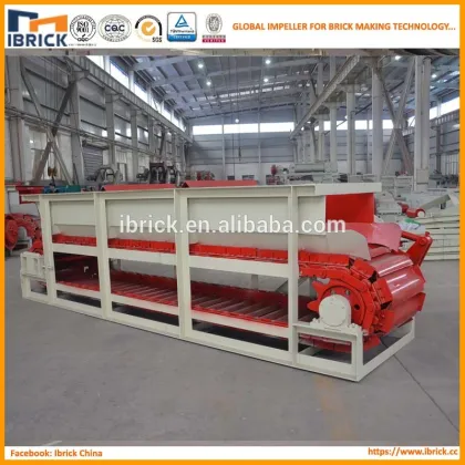 High output clay brick production line brick clay steel box feeder