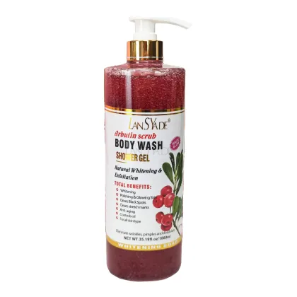 Private Label Exfoliating Deep Cleansing Natural Fragrance Shower Gel