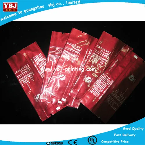 Heat seal recycle ziplock aluminium foil bag