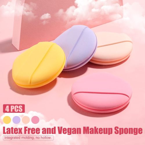 Multi-colored Makeup Sponges Pack of 4