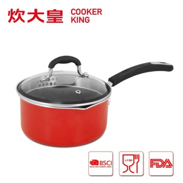 2015 new sauce pan set with pour spout