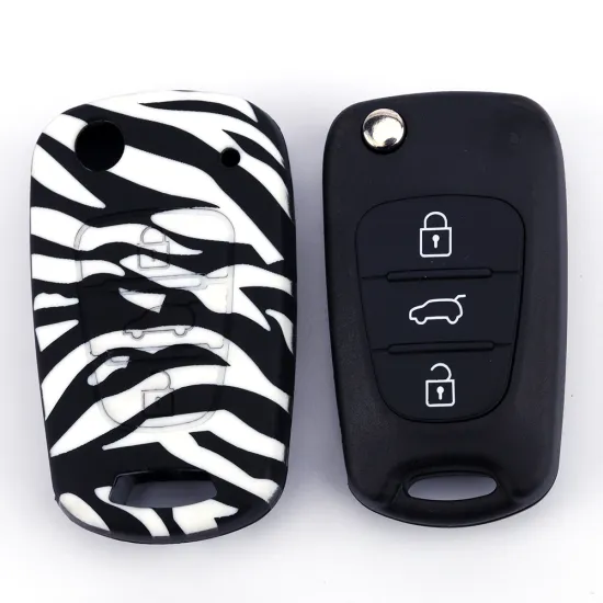Kia Silicone 3 Buttons Flip Key Fob Cover