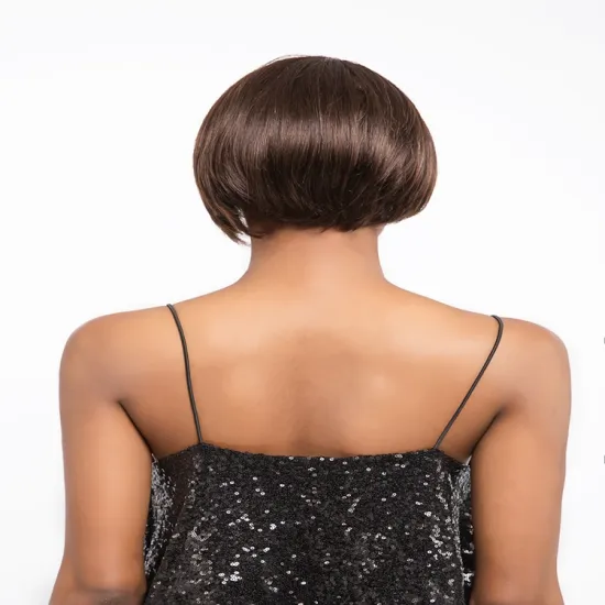 Short Lace Front Human Hair Wigs Natural Black Lace Frontal Wig Brazilian Hair Bob Wig For Black Women