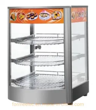 Pizza Warmer Electric Food Warmer Displayer Food Warming Display Cabinet Food Display Showcase