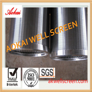 wedge wire Johnson API pipe based filter screens