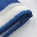 新しい織りの青と白のシェードネット