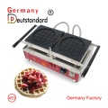 Flip Round Shape Waffle Machine with CE