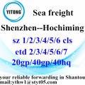 Shantou Sea freight services to Hochiming
