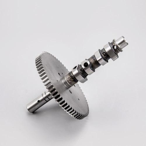 Competitive double cylinder engine camshaft