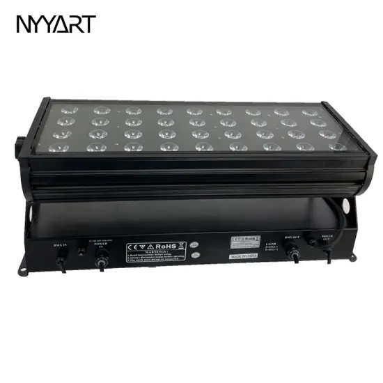 36x12W IP56 RGBW LED Wall Washer Light Linear Strip Pixel Bar Customize Body Lamp - Gray