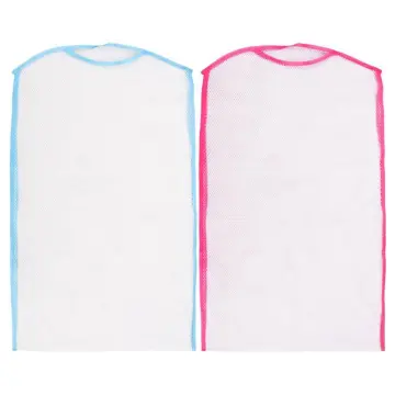 Folding Breathable Pillow Drying Nets Balcony Hanger Net Cushion Dry Bag