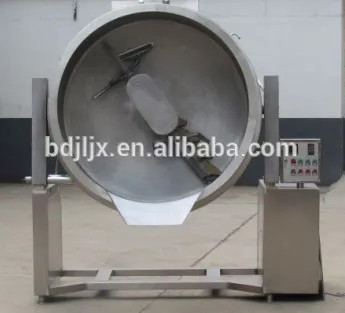 food tiltable samping mixing pot(electric )