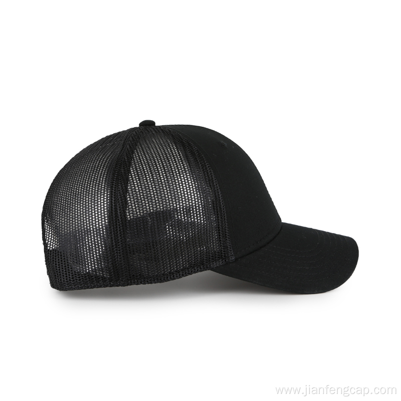 60% cotton 40% polyester simple embroidery baseball cap