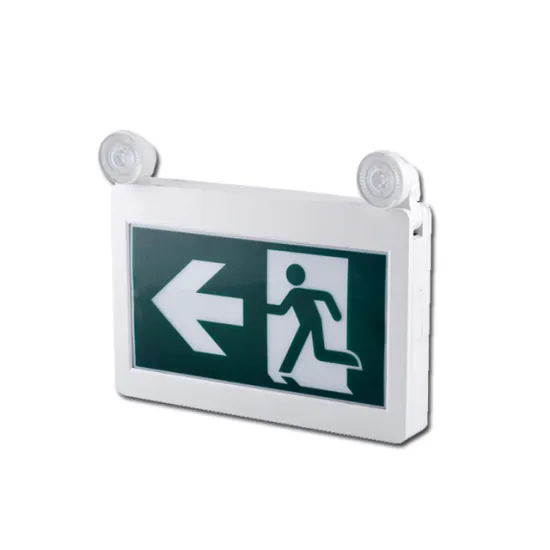 Canada UL Listed Emergency Running Man LED Exit Sign Combo for JRMECW