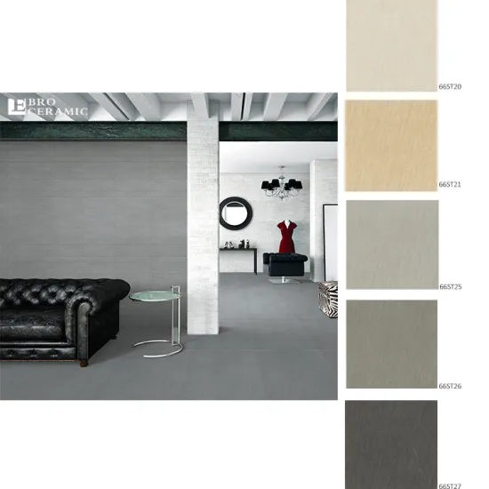 Modern Light Grey Matte Surface Wall Tiles for Bathroom