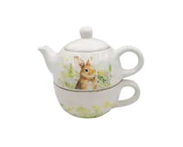 Easter bunny tea kettle