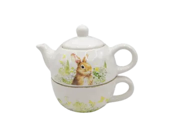 Easter bunny tea kettle