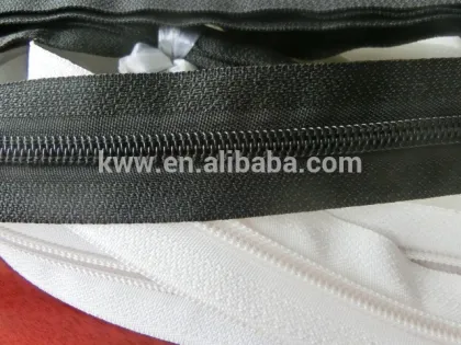 long chain nylon zipper