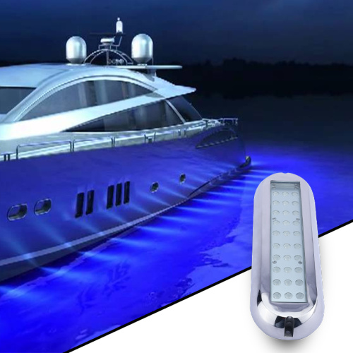 Marine Underwater LED Boat Waterproof Blue Light