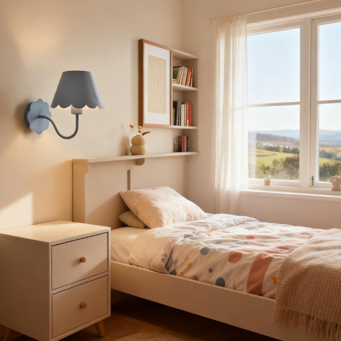 Rechargeable Scalloped Wall Light (8)