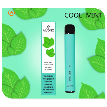 Aivono AIM Plus 800 퍼프 일회용 vape 펜