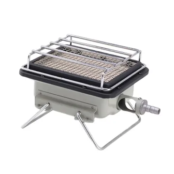 2023 cheap price Mini gas BBQ camping heater with BBQ function