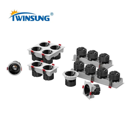 Modern Aluminum Frame Module Ceiling GU5.3 MR16 GU10 Spotlight