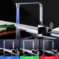 7 Colors LED Faucet RGB Color Light Changing Blinking Temperature Control Water Faucet Kitchen Bathroom Accessories