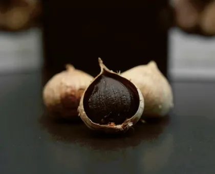 Healthy Snack Black Garlic Single Fermented Easy Peel