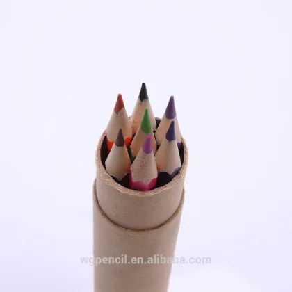 7 colored pencil set/school pencil with customized pencil gift box