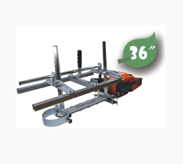 36 Inch Holzfforma Portable Chainsaw Mill - Adjustable Planking from 14'' to 36'' Guide Bar