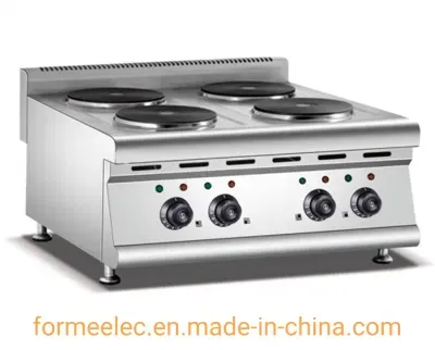 Countertop 4-Burner Gas Stove Countertop Gas Furnace Gas Cooker Desktop Gas Stove