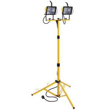 240V 500W/1000W Twin Halogen Site Work Light Lamp: Bright Solutions for Your Lighting Needs