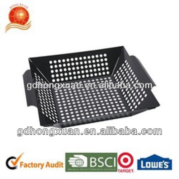 BBQ roasting pan with holes BBQ GRILL