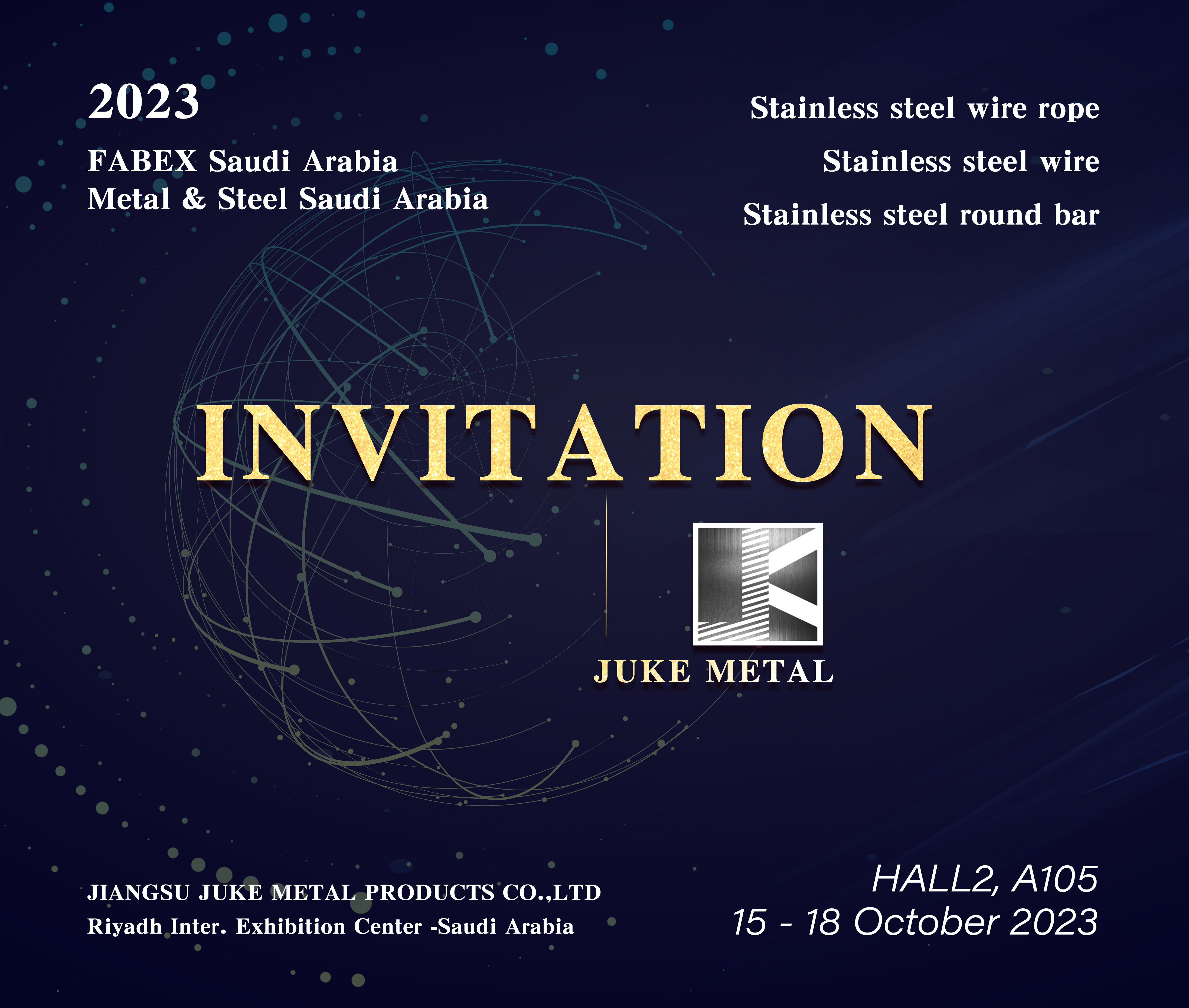 Fabex Saudi Arabia Metal&Steel Saudi Arabia 15-18 October 2023