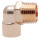 Copper Threaded Male Elbow