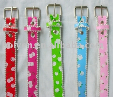belts, children's belts, PVC belts