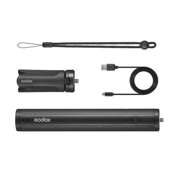 ขาตั้งโทรศัพท์แบบพกพาบลูทู ธ พร้อมแบตเตอรี่ 10,000 เมตร: Selfie Stick และ Mini Tripod Combo