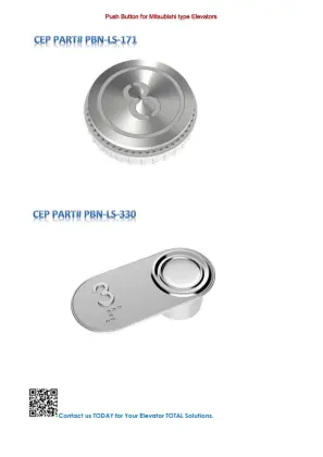 Push Button for Mitsubishi type Elevators